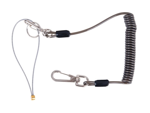 Linka elastyczna zabezpieczająca narzędzie 1.5mm 3kg (144)
