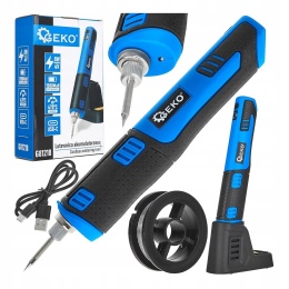 Lutownica akumulatorowa 4V 1500mAh 8W GEKO G81218 USB-C