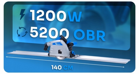 Pilarko-zagłębiarka elektryczna Geko 1200 W G80753