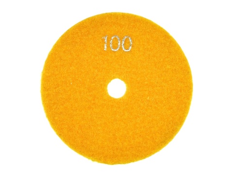 Tarcza polerska do szlifowania gresu na mokro 100mm GR100 (5/250)
