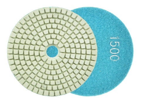 Tarcza polerska do szlifowania gresu na mokro 100mm GR1500 (5/25/250)