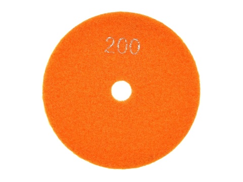 Tarcza polerska do szlifowania gresu na mokro 100mm GR200 (5/250)
