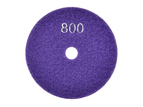 Tarcza polerska do szlifowania gresu na mokro 100mm GR800 (5/25/200)