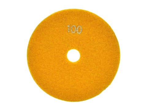 Tarcza polerska do szlifowania gresu na mokro 125mm GR100 (5/250)