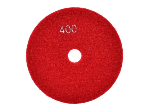 Tarcza polerska do szlifowania gresu na mokro 125mm GR400 (5/25/250)