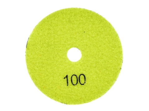Tarcza polerska do szlifowania gresu na sucho 100mm GR100 (5/250)