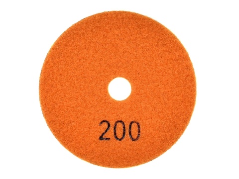 Tarcza polerska do szlifowania gresu na sucho 100mm GR200 (5/250)