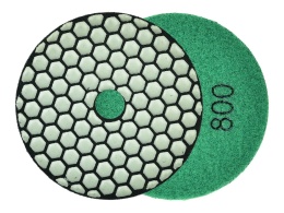 Tarcza polerska do szlifowania gresu na sucho 100mm GR800 (5/25/250)