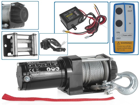 Wyciągarka elektryczna 12V 2500LB (2)