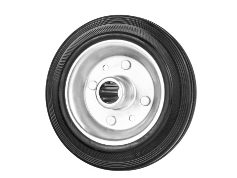 Koło stalowo gumowe 160mm 130kg (26)