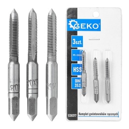 Komplet gwintowników ręcznych M5 x 0,8mm 3szt. (100/200)