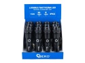 Latarka taktyczna LED XHP50 15W 1800mAh 1500lm IPX3 - kartonik wystawowy (12/48)