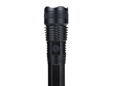 Latarka taktyczna LED XHP50 15W 1800mAh 1500lm IPX3 - kartonik wystawowy (12/48)