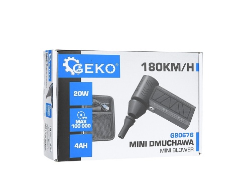 Mini dmuchawa COMPACT 7.4V 4000mAh USB-C LED (54)