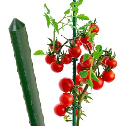 Stalowa tyczka ogrodowa powlekana PCV 16mm x120cm (100)