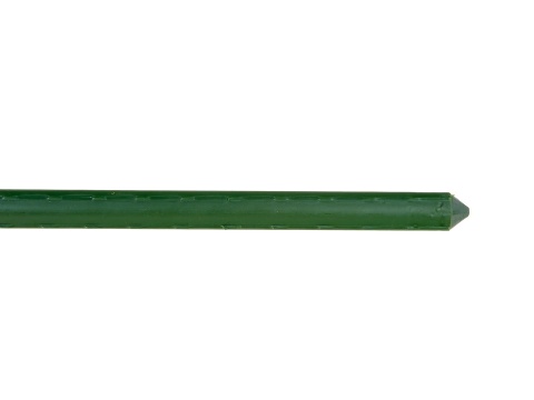 Stalowa tyczka ogrodowa powlekana PCV 16mm x120cm (100)