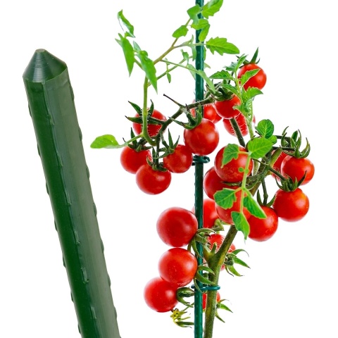 Stalowa tyczka ogrodowa powlekana PCV 16mm x180cm (100)