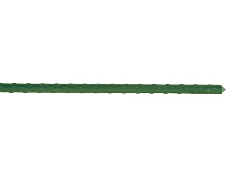 Stalowa tyczka ogrodowa powlekana PCV 8mm x150cm (100)