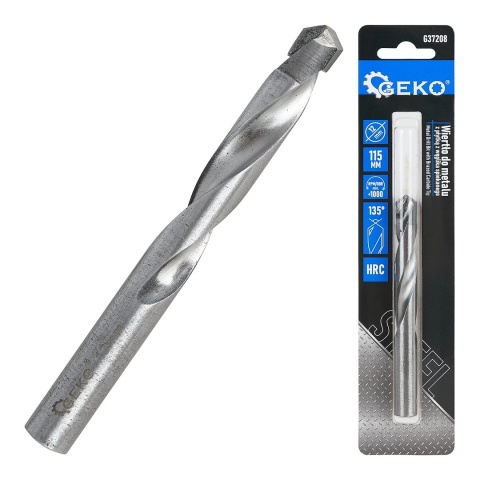 Wiertło do metalu z płytką z węglika spiekanego -12x115 mm (200)
