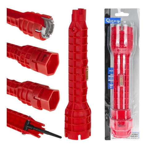 Klucz hydrauliczny montażowy 8w1 (100)