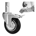 Koło do rusztowania z hamulcem 160mm 125kg (12)