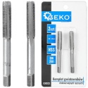 Komplet gwintowników drobnozwojnych ręcznych M8 x 1,0mm 2szt. (100/200)