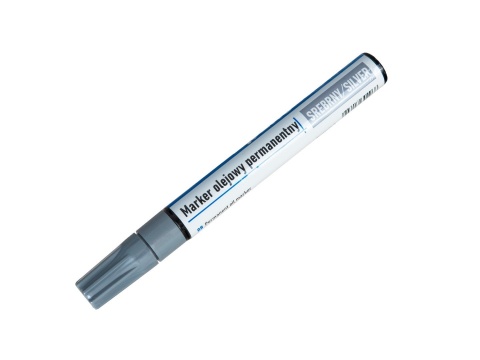 Marker olejowy permanentny srebrny (25/500)