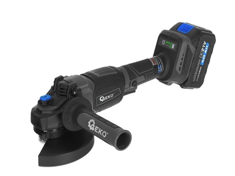 Szlifierka kątowa akumulatorowa bezszczotkowa 125mm 950W 2x4.0Ah 21V (5)