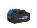 Szlifierka kątowa akumulatorowa bezszczotkowa 125mm 950W 2x4.0Ah 21V (5)