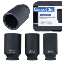 Zestaw nasadek udarowych 3el. 1/2" 30-36mm 12-kąt CR-MO (10)