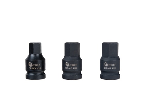 Zestaw nasadek udarowych 8el. 1/2" 12-kąt CR-MO (5)