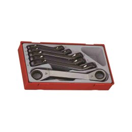 Teng Tools 6-elementowy zestaw kluczy zapadkowych oczkowych TTRORS 116700105