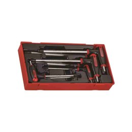 Teng Tools 7-elementowy zestaw kluczy trzpieniowych sześciokątnych calowych TTHEX7AF 68930205