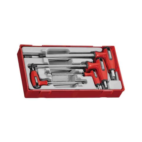 Teng Tools 7 sztuk kluczy trzpieniowych sześciokątnych (imbusowych) w zestawie TTHEX7S 245800107