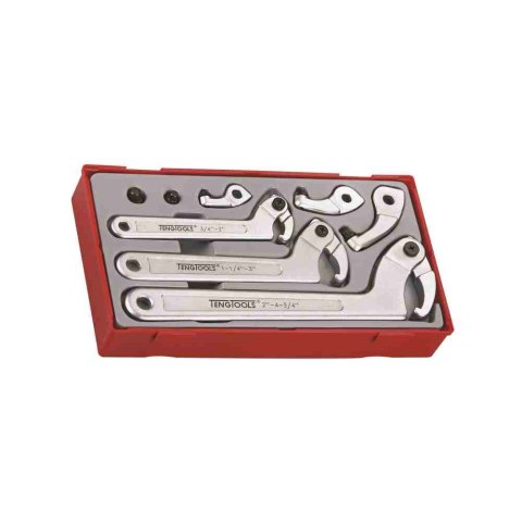 Teng Tools 8-elementowy zestaw kluczy hakowych TTHP0 102120102