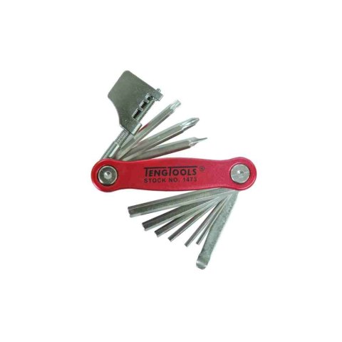 Teng Tools Klucze trzpieniowe - zestaw rowerowy 1473 162640106