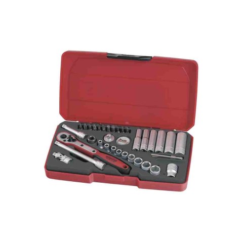 Teng Tools Zestaw kluczy nasadowych. Z chwytem ? ?" T1436 167290105