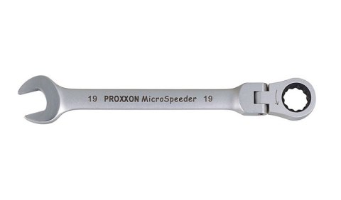 Klucz płasko-oczkowy 12 mm Proxxon MicroSpeeder - z przegubem