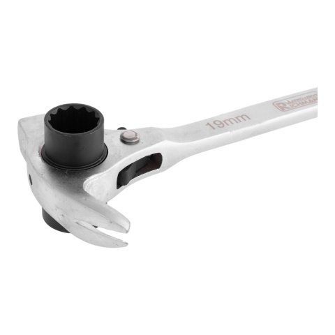 Richmann Klucz do rusztować młotkowy z grzechotką 19x22mm Cr-V C7497