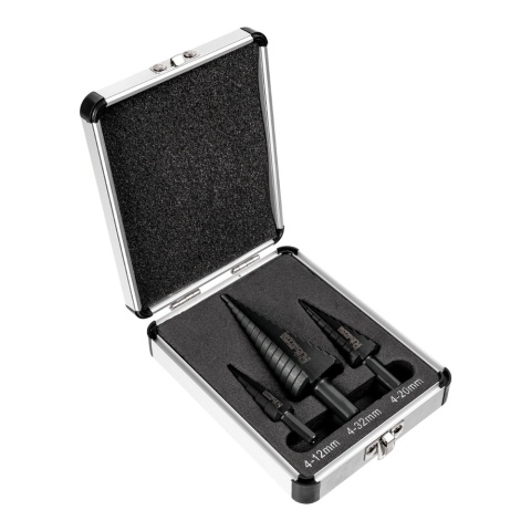 Richmann Zestaw wierteł stopniowych choinka 4-32mm 3el. C9265