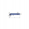 Nóż tokarski boczny 12x12mm P20 NNBe