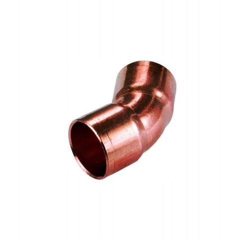 Kolano miedziane dwukielichowe 2K Fi 18mm