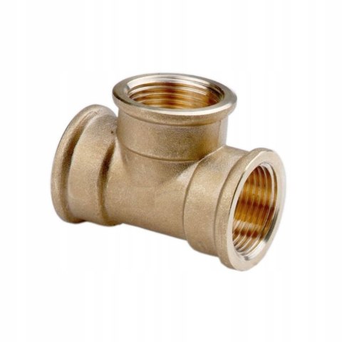Trójnik mosiężny 3/8" GW