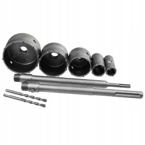 Geko Zestaw otwornic do betonu 30-100mm G40009