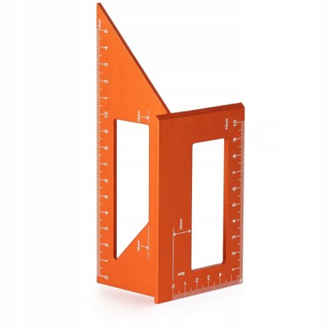 Kątownik sotolarski aluminiowy 45' 90' 3D Japoński