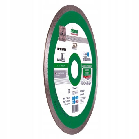 Tarcza diamentowa do cięcia granitu marmuru 180mm