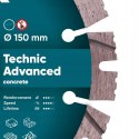 Tarcza do cięcia betonu zbrojonego segment 150mm