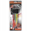 Zestaw kluczy imbusowych długich HEX S2 1.5-10mm