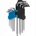 Zestaw kluczy imbusowych długich Torx T10-T50 9el