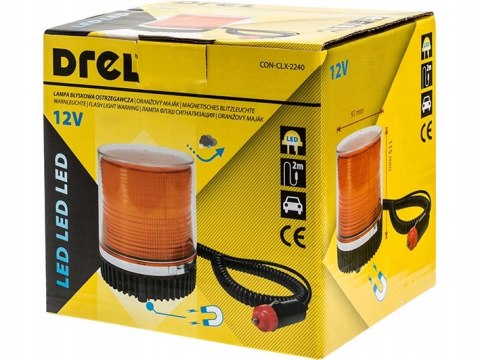 Drel Lampa ostrzegawcza błyskowa kogut LED